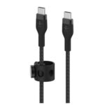 Cable usb tipo c belkin 3m -  macho - macho -  negro -  trenzado