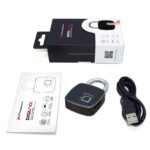 Candado con huella dactilar phoenix - hasta 10 personas distintas - resistente al agua ip65 uso exterior - Imagen 5