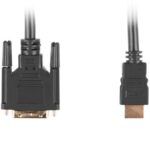 Cable hdmi lanberg macho - dvi - d 18+1 macho single link 0.5m negro - Imagen 2