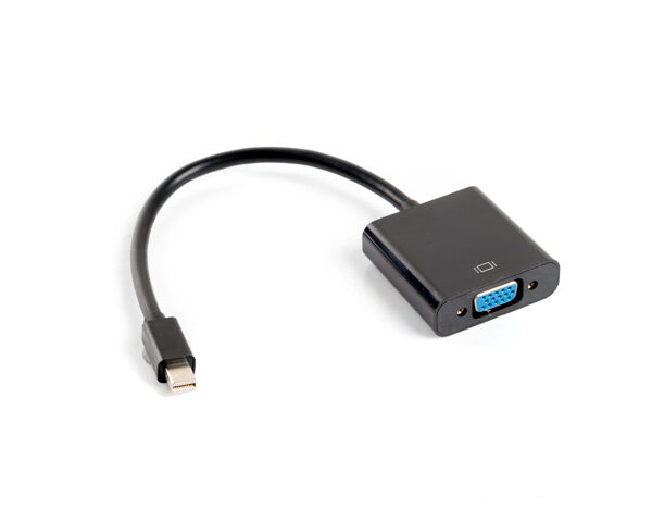 Adaptador lanberg minidisplayport macho -  vga hembra 20cm negro