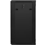 Armario rack lanberg 18u 600x450x907 auto ensamblado 19 pulgadas hasta 60 kg negro - Imagen 4