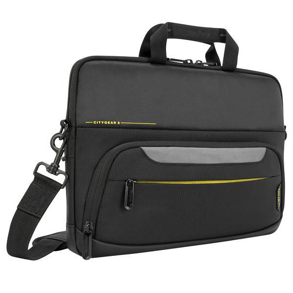 Maletin portatil targus citygear 12 - 14 pulgadas pulgadas slim negro