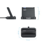 Lector de tarjetas externo tooq tqr - 220b dnie vision usb 2.0 negro - Imagen 3