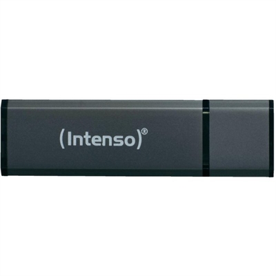 Memoria usb 2.0 intenso alu line 8gb aluminio antracita - 1 Memoria usb 2.0 intenso alu line 8gb aluminio antracita - Imagen 1