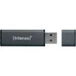 Memoria usb 2.0 intenso alu line 8gb aluminio antracita - Imagen 2