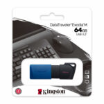Memoria usb 3.2 kingston 64gb datatraveler dtxm azul - Imagen 4