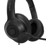 Auriculares stereo targus alambrico negro usb - Imagen 3