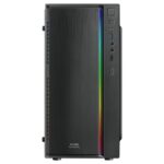 Caja ordenador mars gaming mcm negra micro atx 1 x usb 3.0 1 x usb 2.0 1 x 80mm rgb - Imagen 2