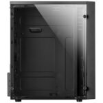 Caja ordenador mars gaming mcm negra micro atx 1 x usb 3.0 1 x usb 2.0 1 x 80mm rgb - Imagen 3
