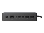 Docking station microsoft surface dock thunderbolt 4 negro 3 x usb tipo a - 3 x usb tipo c -  1 x rj45 - 1 x jack 3.5mm - Imagen 4