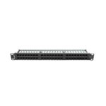 Patch panel lanberg 48 puertos 1u cat.6 19 pulgadas negro - Imagen 2