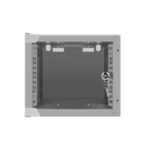 Armario lanberg mural rack 10 pulgadas 4u -  280x310 silver - Imagen 2