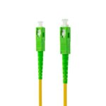 Latiguillo cable fibra optica mono nanocable sc - apc lszh amarillo 5m - Imagen 3