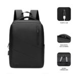 Mochila subblim city backpack para portatil 15.6 pulgadas negro - Imagen 2