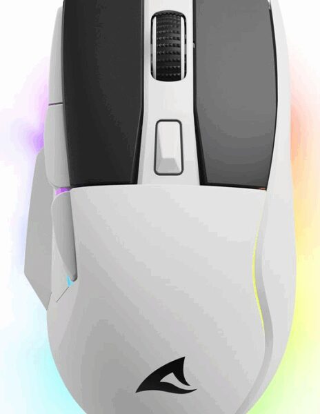 Raton gaming sharkoon skiller sgm50w blanco