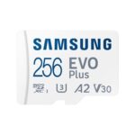 Tarjeta memoria micro sd samsung microsdhc evo plus new 256gb clase 10