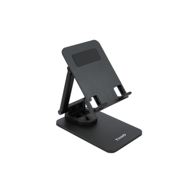 Soporte tooq plegable para tablet hasta 12.9 pulgadas negro