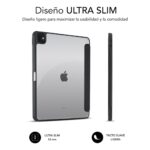 Funda subblim clear shock case para ipad pro 12.9 pulgadas 2024 negro - Imagen 4