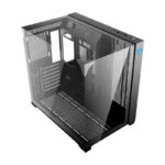 Caja ordenador gaming hiditec atx sky cristal templado negro - Imagen 4