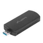 Adaptador red lanberg usb wifi ax3000 tri - banda 2x antenas internas - Imagen 2