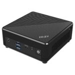 Barebone mini ordenador msi cubi n adl - 047bes n100 negro