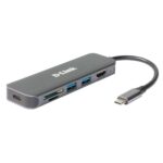 Docking d - link usb tipo c 6 en 1
