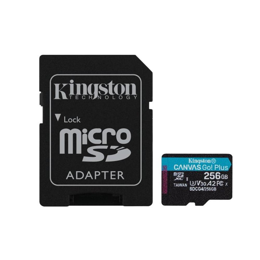 Tarjeta memoria micro secure digital sd xc 256gb kingston canvas go! plus clase 10 uhs - i u3 + adaptador sd - 1 Tarjeta memoria micro secure digital sd xc 256gb kingston canvas go! plus clase 10 uhs - i u3 + adaptador sd - Imagen 1