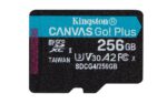 Tarjeta memoria micro secure digital sd xc 256gb kingston canvas go! plus clase 10 uhs - i u3 + adaptador sd - Imagen 2