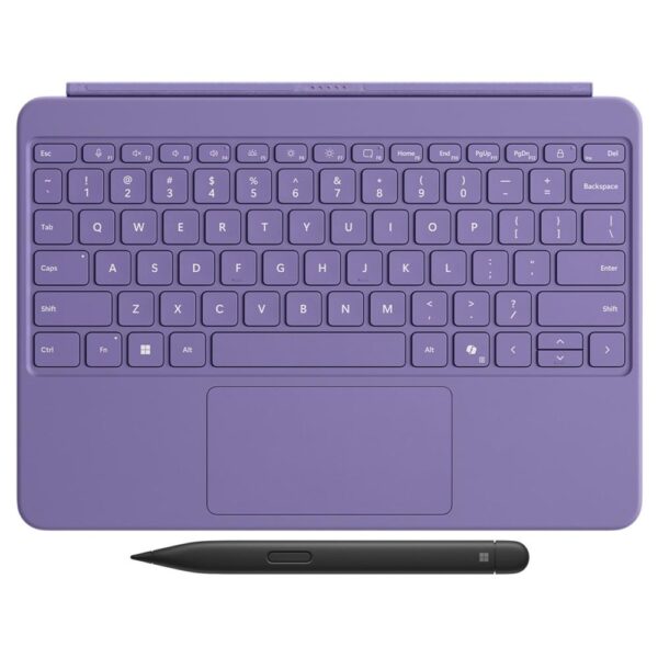 Teclado microsoft surface pro 12 pulgadas + pen violeta
