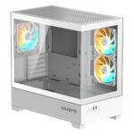 Caja ordenador gaming gigabyte c201 matx vidrio usb 3.2 blanca - Imagen 2