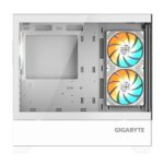Caja ordenador gaming gigabyte c201 matx vidrio usb 3.2 blanca - Imagen 4