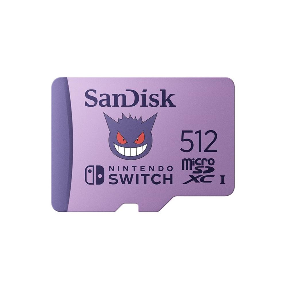Tarjeta memoria micro secure digital 512gb sandisk nintendo switch pokemon gengar edition clase v30 uhs - i u3 - 1 Tarjeta memoria micro secure digital 512gb sandisk nintendo switch pokemon gengar edition clase v30 uhs - i u3 - Imagen 1