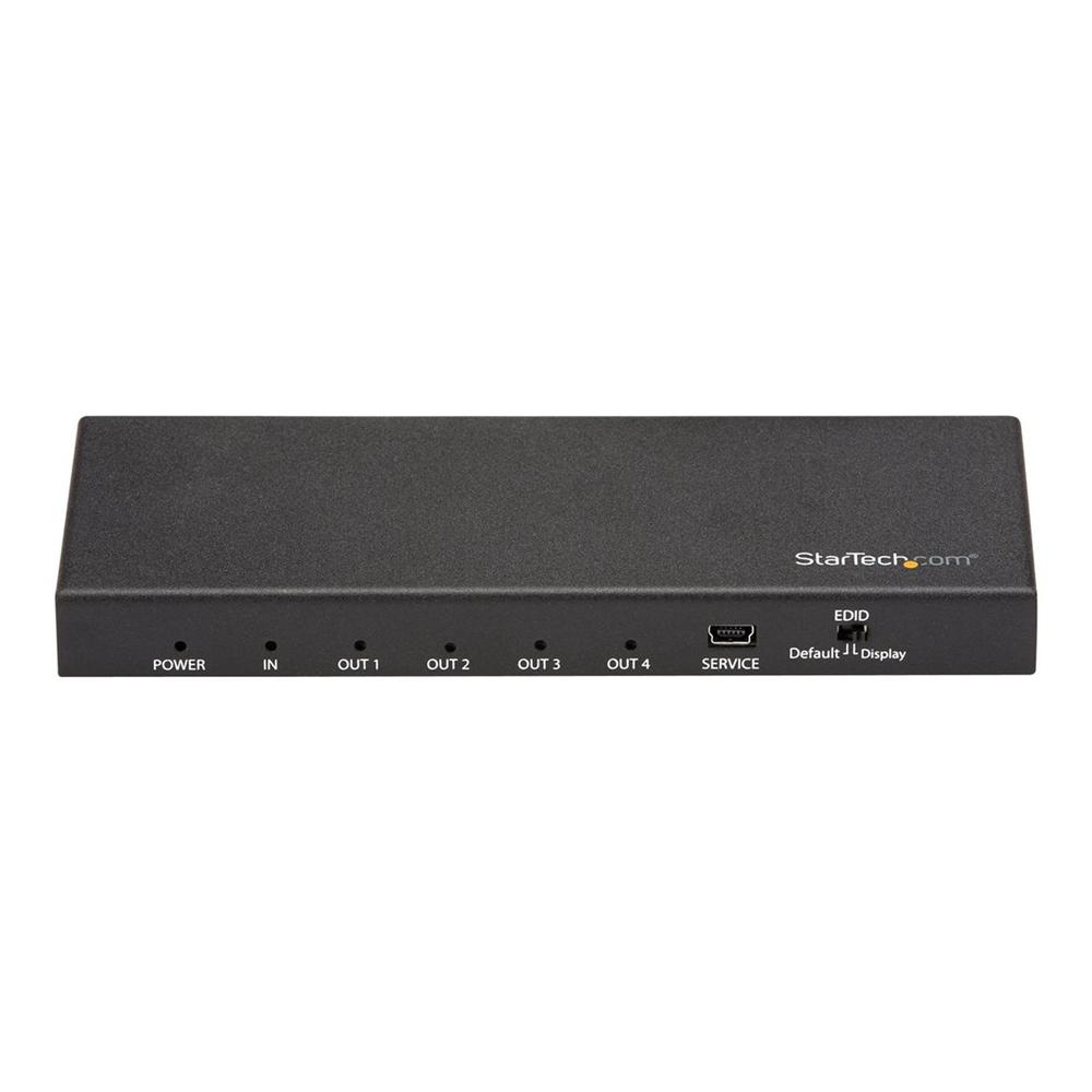 Splitter hdmi 4k startech st124hd202 4 puertos - 1 Splitter hdmi 4k startech st124hd202 4 puertos - Imagen 1