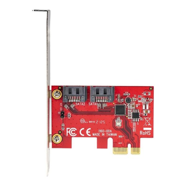 Tarjeta sata startech 2p6g - pcie - sata - card