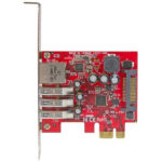 Tarjeta de red startech pexusb3s3ge 1x rj45 3x usb 3.0 - Imagen 2