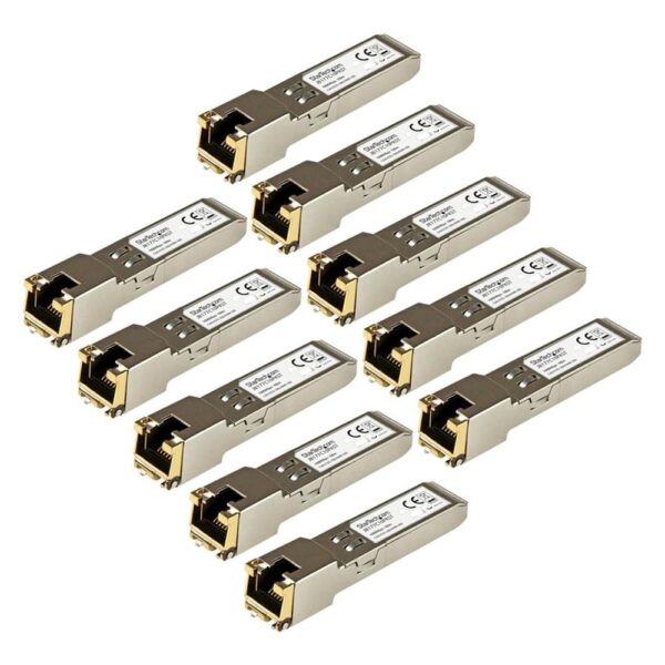 Modulo transceptor sfp startech j8177c10pkst 10 unidades