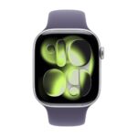 Smartwatch apple watch s11 gps 46mm silver aluminium case purple mist sport band m - l