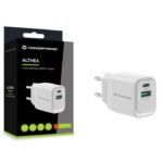 Cargador de pared conceptronic althea1933 33w 1x usb tipo x 1x usb tipo a blanco - Imagen 4