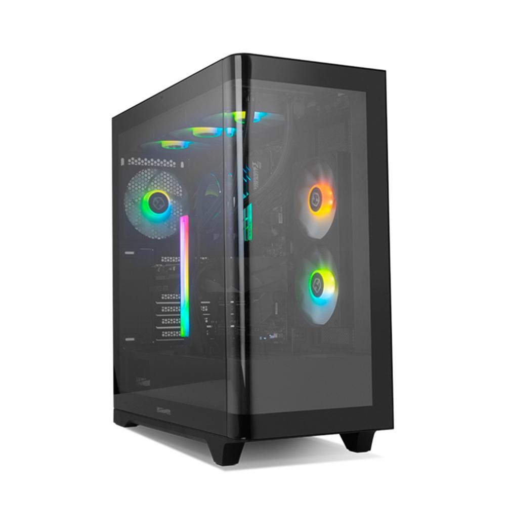 Caja ordenador gaming nox hummer ether atx argb cristal templado negro - 1 Caja ordenador gaming nox hummer ether atx argb cristal templado negro - Imagen 1