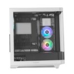 Caja ordenador gaming nox hummer ether atx argb cristal templado negro - blanco - Imagen 2