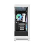 Caja ordenador gaming nox hummer ether atx argb cristal templado negro - blanco - Imagen 3