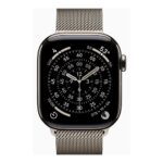 Smartwatch apple watch series 11 gps + cellular 42mm natural titanium case sport loop