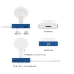 Hub targus usb tipo c 7 en 1 + cargador magsafe - Imagen 2