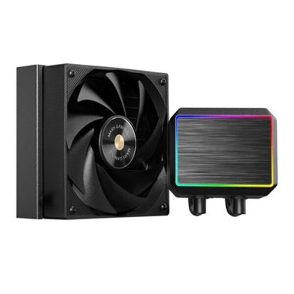 Kit refrigeracion liquida mars gaming mlproii120 frgb 120mm negro