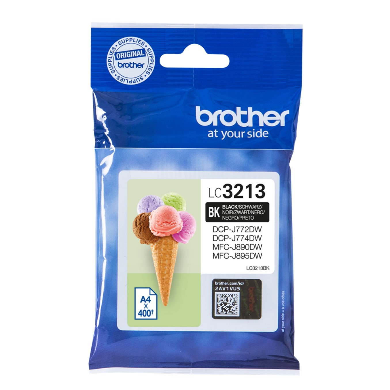 Cartucho tinta brother lc3213bk negro 400 paginas - 1 Cartucho tinta brother lc3213bk negro 400 paginas - Imagen 1