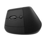 Ratón inalámbrico vertical logitech lift para zurdos 4000 dpi negro - gris - Imagen 2