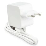 Fuente de alimentacion cargador raspberry pi 5 usb c 27 w color blanco