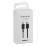Cable samsung original ep - dx310jbegeu usb tipo c -  usb tipo c negro 1.8m