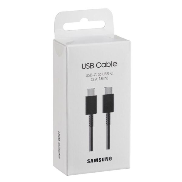 Cable samsung original ep - dx310jbegeu usb tipo c -  usb tipo c negro 1.8m