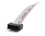 Adaptador startech header cabezal bracket serie serial rs232 a idc placa base perfil bajo 40cm - Imagen 3
